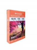 Papier do drukarek - PAPIER A6 DO ZDJĘĆ FOTO 10x15 MATOWY 170g DO DRUKAREK ATRAMENTOWYCH 100szt - miniaturka - grafika 1