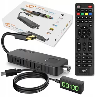 PS Tuner DVB-T-2 LTC TV naziemnej HD205M z pilotem programowalnym H.265, MIN - Tunery DVB-T - miniaturka - grafika 1