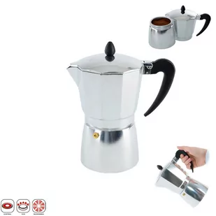 Orion Orion Kawiarka aluminiowa, zaparzacz, 0,45 l - Zaparzacze i kawiarki - miniaturka - grafika 1