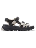 Sandały damskie - Clarks Sandały "ATL Trek Sun" w kolorze czarno-beżowym - miniaturka - grafika 1