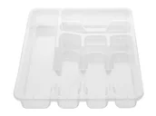 Akcesoria do sztućców - Wkład do szuflady 6-komorowy Praktyczna 33x38x5 cm - miniaturka - grafika 1