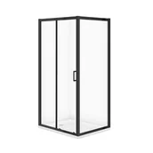 Kabiny prysznicowe - Cersanit Kabina prysznicowa z brodzikiem  Arteco 100x80x190 prostokątna brodzik Tako 4 cm biały S913-027 - miniaturka - grafika 1