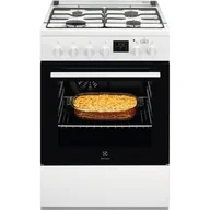 Kuchenki gazowo-elektryczne - Electrolux LKK660202W - miniaturka - grafika 1