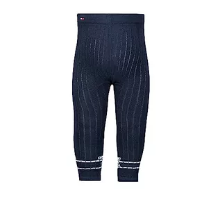 Legginsy - Tommy Hilfiger Legginsy uniseks dla niemowląt Varsity, grantowy, 62 - grafika 1