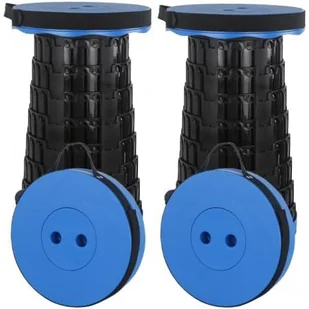 Zestaw 2 składanych krzeseł do wędrówek, wędkowania i plecakowania, o maksymalnej nośności 210 kg (niebiesko-czarne) - Zawiasy, okucia i inne akcesoria Zestaw 2 składanych krzeseł do wędrówek, wędkowania i plecakowania, o maksymalnej nośności 210 kg (niebiesko-czarne) - Zawiasy, okucia i inne akcesoria - miniaturka - grafika 1