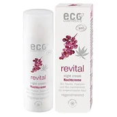 Kremy do twarzy - ECO revital Cosmos Organic krem na noc, 50 ml, z ekstraktem z pestek winogron, kwasem hialuronowym i ekologicznym olejem z nasion konopi - miniaturka - grafika 1