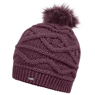 Dare 2b Damska czapka zimowa Remind II Bobble Fioletowy, Wool - Czapki damskie - miniaturka - grafika 1