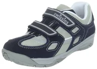 Buty dla chłopców - Swissies Półbuty chłopięce Thor, niebieski - Niebieski Dark Navy Ice Grey Cement - 29 EU - miniaturka - grafika 1