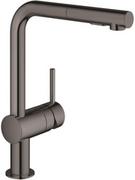 Baterie kuchenne - Bateria stojąca GROHE Minta hard graphite 30274A00 - miniaturka - grafika 1