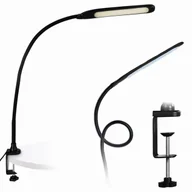 Lampy stojące - Czarna lampka biurkowa LED - M002 K0-M49 - miniaturka - grafika 1
