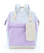 Plecaki - Pastelowy plecak podróżny A4 z etui - Himawari - miniaturka - grafika 1