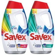 Środki do prania - Zestaw 2× Savex 1,8 L – płyny do prania Color i Fresh - miniaturka - grafika 1