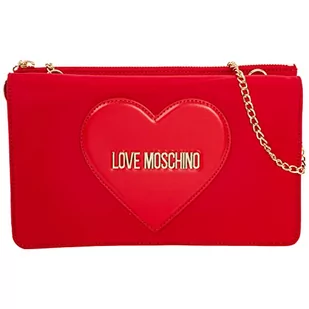Love Moschino Damska torba na ramię Borsa A Spalla, rozmiar uniwersalny, czerwony - jeden rozmiar - Torebki damskie - miniaturka - grafika 1