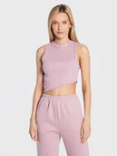 Koszulki i topy damskie - Reebok Top Classics HK4929 Różowy Slim Fit - miniaturka - grafika 1