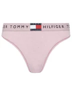 Majtki damskie - Tommy Hilfiger Figi klasyczne UW0UW06038 Różowy - miniaturka - grafika 1