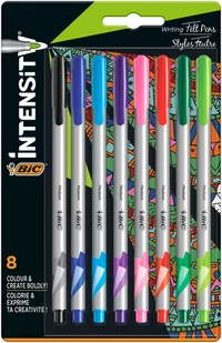 Bic Cienkopisy Intensity Medium 8 kolorów - Przybory szkolne - miniaturka - grafika 1