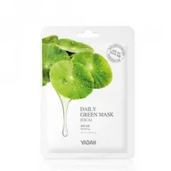 Maseczki do twarzy - Yadah Daily Green Mask Cica 25ml maska łagodząca - miniaturka - grafika 1