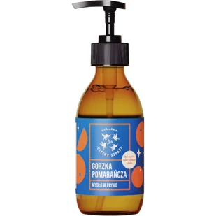 Mydlarnia Cztery Szpaki Mydło w płynie, Gorzka Pomarańcza - Mydła - miniaturka - grafika 1
