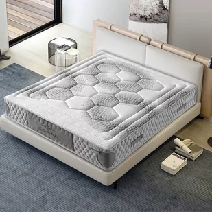 KARIBIAN DESCANSO Materac sprężynowy ELLE COOLER 140x200 - Materace - miniaturka - grafika 1