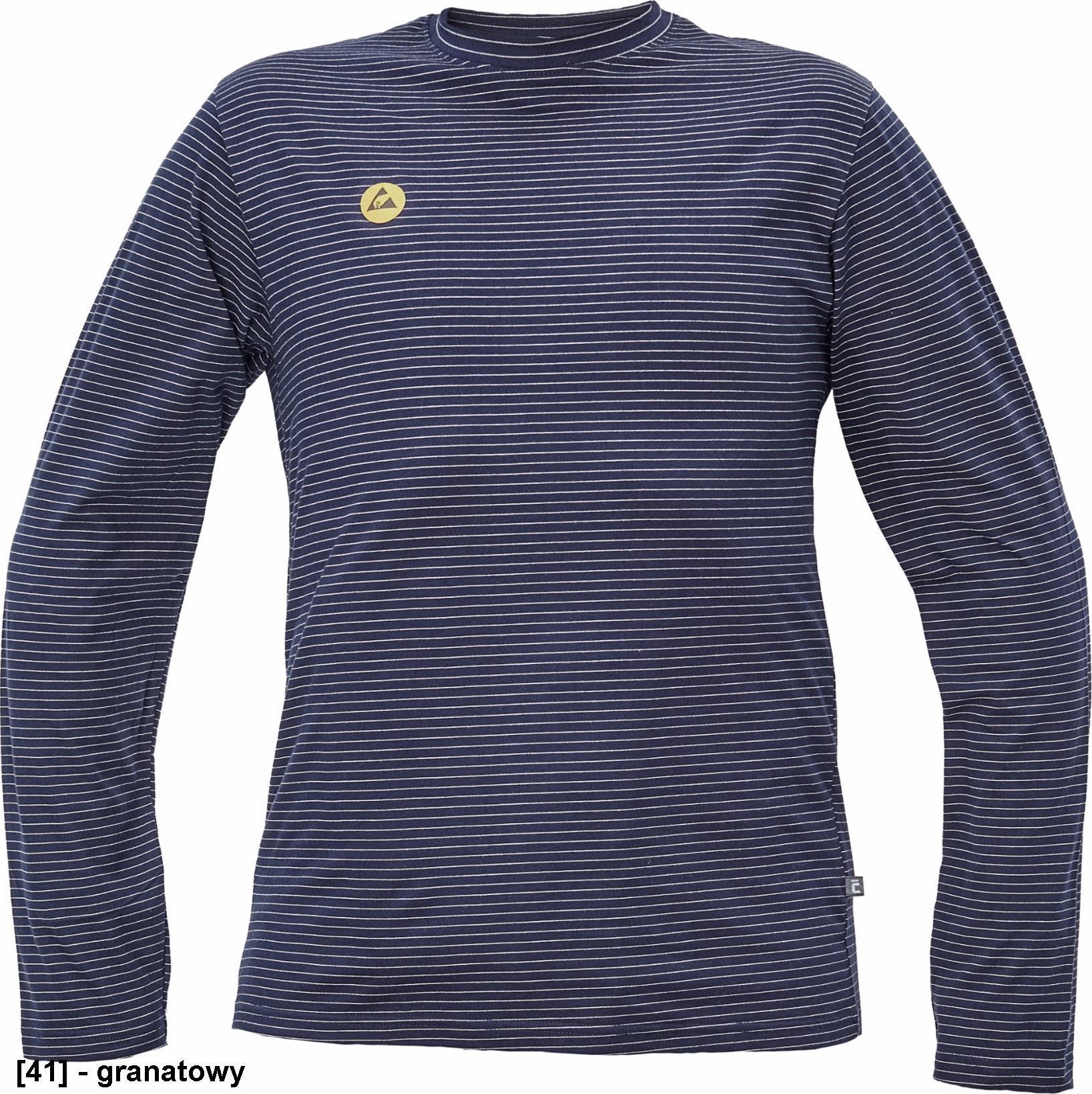 CERVA NOYO ESD LS - t-shirt z długim rękawem - granatowy M