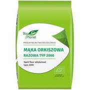 Bio Planet SERIA MĄKI I SKROBIE MĄKA ORKISZOWA RAZOWA TYP 2000 BIO 1 kg - BIO