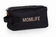 Kosmetyczki, organizery i kuferki - Kosmetyczka Momlife Czarno-Złota Childhome - miniaturka - grafika 1