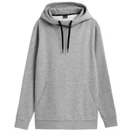 Bluzy męskie - Bluza Męska 4F Chłodny Jasny Szary Melanż Nosh4 Blm352 27M-Xl - miniaturka - grafika 1