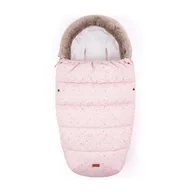 Śpiworki dla dzieci - Petite&mars śpiworek COMFY do wózka sanki Pink White - miniaturka - grafika 1