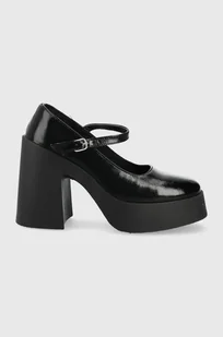 Altercore czółenka Darkenda Vegan kolor czarny na platformie - Czółenka - miniaturka - grafika 1