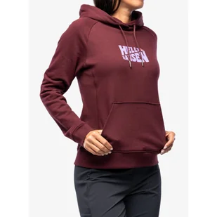Bluza z kapturem damska Helly Hansen F2F Organic Cotton Hoodie - Bluzy damskie - miniaturka - grafika 1