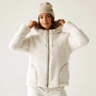 Bluzy sportowe damskie - Regatta Polar damski rozsuwany Orielle Biały, Rozmiar: 46 - miniaturka - grafika 1