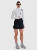 Spodenki damskie - 4F Spodenki trekkingowe z odpinaną saszetką damskie 4FWSS25TFSHF0953-20S Czarny Roz. XL - miniaturka - grafika 1