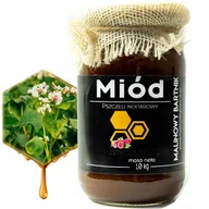 Miód - Miód Prawdziwy Gryczany - 1kg, 1000g Własna Polska Pasieka, Świeży z 2024r. - miniaturka - grafika 1