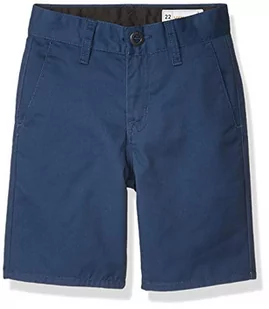 Volcom Frickin Chino szorty dla dzieci niebieski niebieski 22 C0912030-400 - Spodnie i spodenki dla dziewczynek - miniaturka - grafika 1