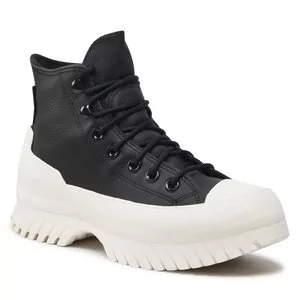 Trampki Converse - Ctas Lugged Winter 2.0 Hi 172057C Black/Bold Mandarin/Egret - Trampki damskie - miniaturka - grafika 1