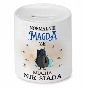 Skarbonka Dla Magdy na Urodziny na Prezent z Nadrukiem ze Zdjęciem - Skarbonki - miniaturka - grafika 1