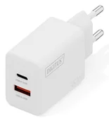 Ładowarki do telefonów - Digitus Ładowarka USB GaN 30W, 1x USB-C, 1x USB-A - miniaturka - grafika 1