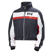 Kurtki damskie - Helly-Hansen Helly Hansen Breeze damska kurtka przeciwwiatrowa, nadruk Sling Navy Print, XL 53434 - miniaturka - grafika 1