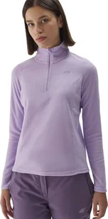 4f Bluza polarowa damska 4F F048 jasny fiolet 4FWAW24UFLEF048 52S M - Bluzy damskie - miniaturka - grafika 1