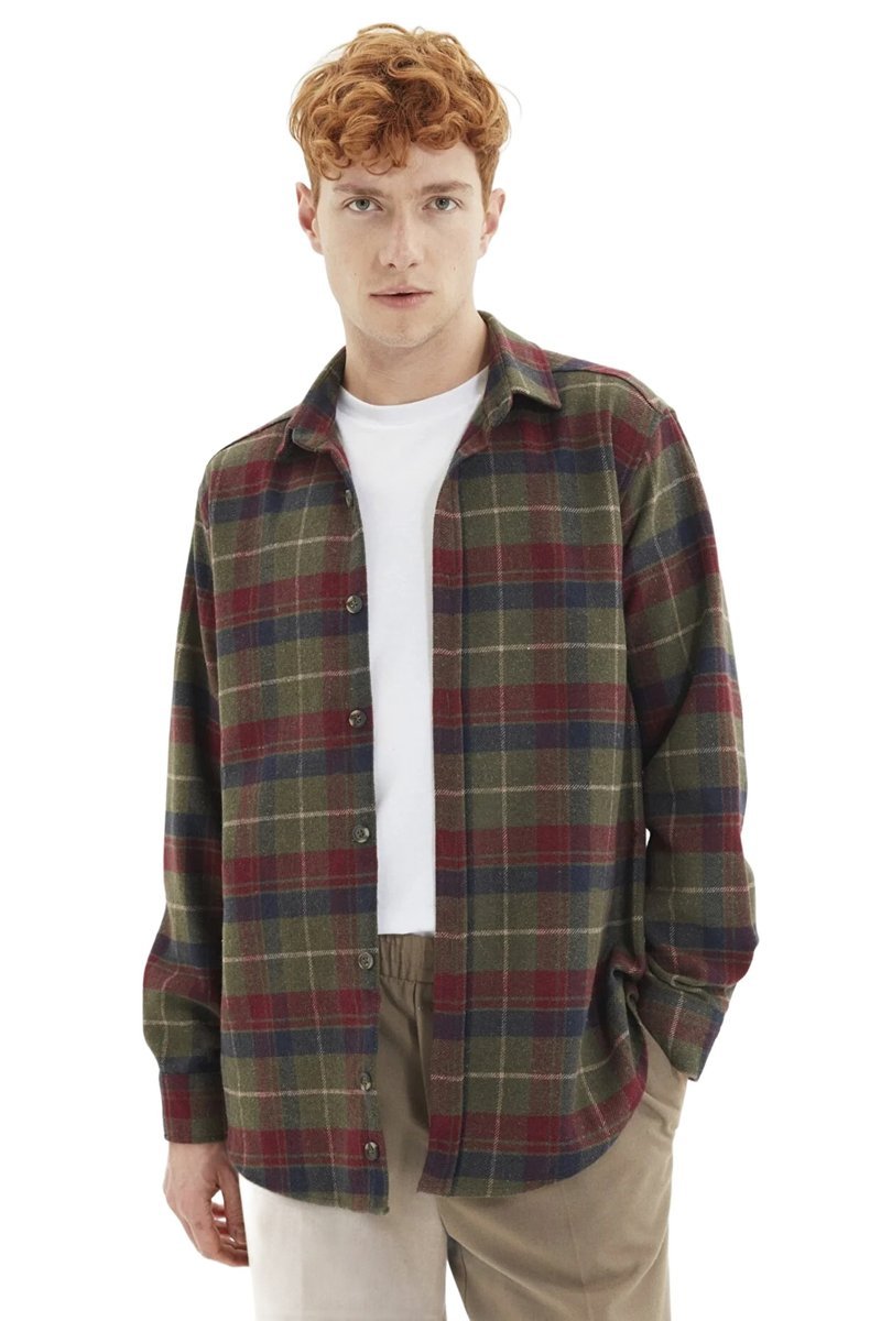 TRENDYOL MAN MĘSKA KOSZULA CASUAL W KRATĘ Z DŁUGIM RĘKAWEM XXL 5DA