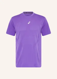 Asics Koszulka Do Biegania Road Seamless Ss lila - ASICS - Koszulki męskie - miniaturka - grafika 1