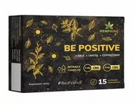 Suplementy naturalne - Hemp King, Kapsułki Konopne CBD, CBD BePositive, 15 kaps. - miniaturka - grafika 1