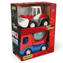 Wader Tech Truck auta budowlane Betoniarka i ładowarka GXP-772372 - Samochody i pojazdy dla dzieci - miniaturka - grafika 1
