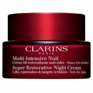 Clarins Super Restorative Night Cream Very Dry Skin (50 ml) - Kremy do twarzy - miniaturka - grafika 1