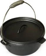 Akcesoria do grilla - Kamado Ketaus puodas su dangčiu"Dutch Oven" 4 l - miniaturka - grafika 1