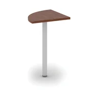 Inne meble biurowe - B2B Partner Narożnik biurka MIRELLI A+, 800x800x750 mm, orzech CF C0745, SS-881 - miniaturka - grafika 1