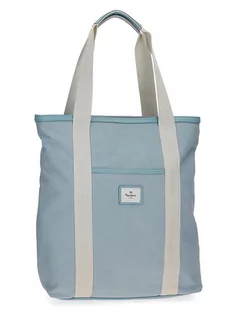 Torebki damskie - Pepe Jeans Shopper bag w kolorze błękitnym - 35 x 40 x 12 cm - grafika 1