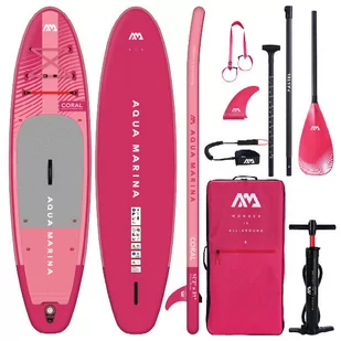 Deska SUP Aqua Marina Coral 10'2" BT-23COPR (Raspberry) - Deski SUP i akcesoria - miniaturka - grafika 1