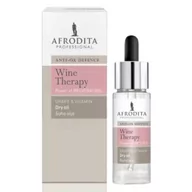 Olejki do mycia twarzy - Afrodita, Wine Therapy, Suchy Olejek Do Twarzy, 30ml - miniaturka - grafika 1