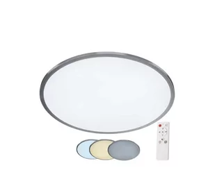 Wofi 9457.01.70.9600 - LED Plafon ściemnialny LINOX LED/34W/230V + pilot - Lampy sufitowe - miniaturka - grafika 1
